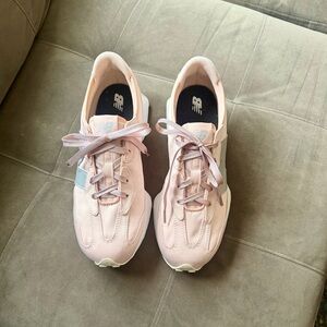 New Balance 327 Shoes Astral Pink-Silver